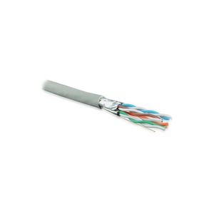 Отрезок кабеля витая пара Hyperline (арт.5394)   UFTP4-C6-S23-IN-LSZH-GY 4.95m