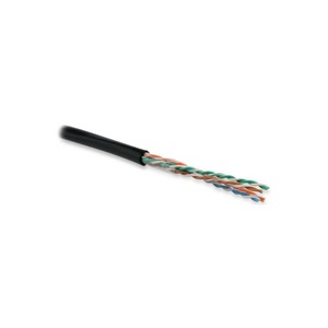 Отрезок кабеля витая пара Hyperline ( арт. 5466) UUTP4-C5E-S24-OUT-PE-BK 20.0m