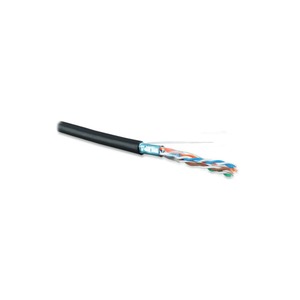 Отрезок кабеля витая пара Hyperline (арт. 5471) FUTP4-C5E-S24-OUT-PE-BK 10.0m