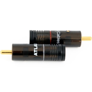 Разъем RCA Atlas Cables Integra Hyper RCA Black Plug Red