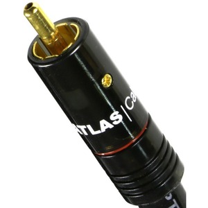 Разъем RCA Atlas Cables Integra Hyper RCA Black Plug Red