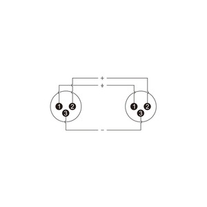 Переходники XLR - XLR Roxtone RA3XMM