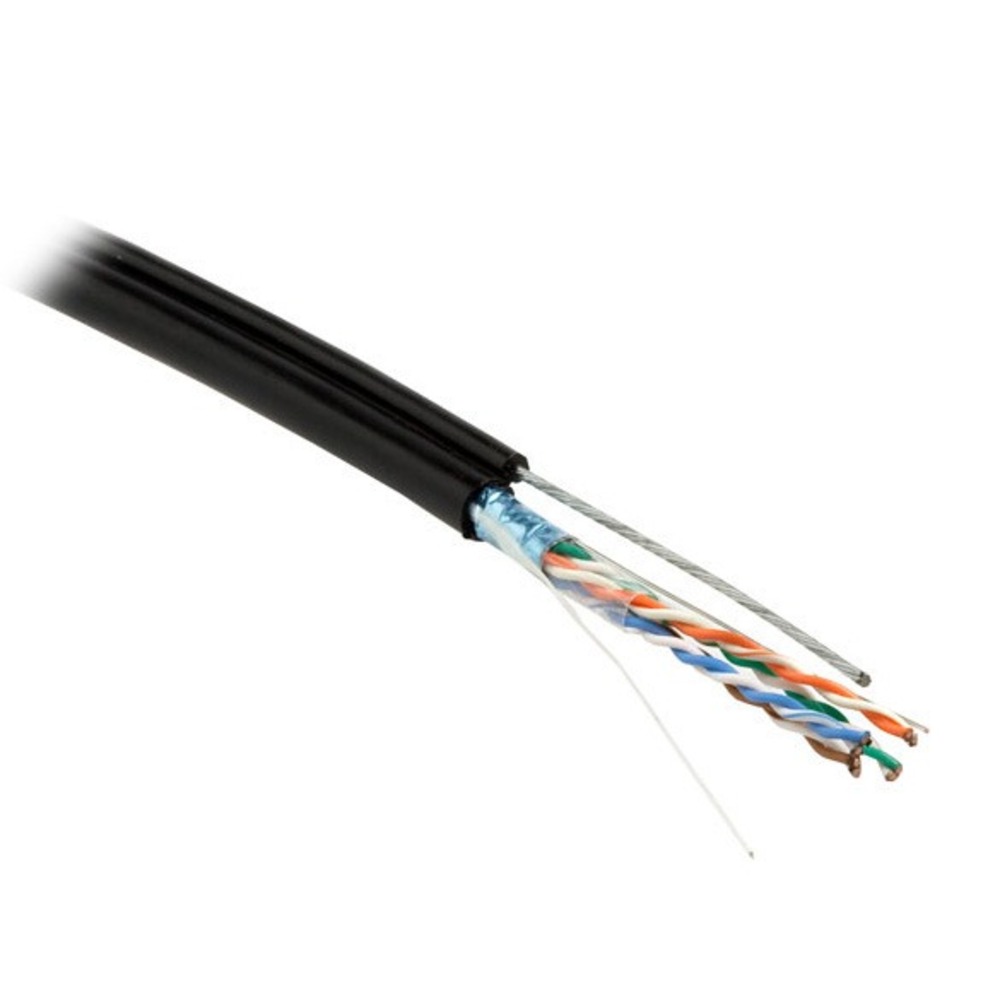 Отрезок кабеля витая пара Hyperline (арт. 5746) FTP4-C5E-SOLID-2SW-OUTDOOR-40 4.0m