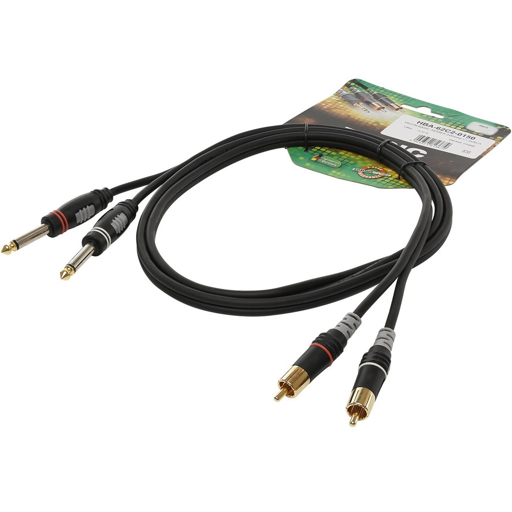Кабель аудио 2xJack - 2xRCA Sommer Cable HBA-62C2-0030 0.3m