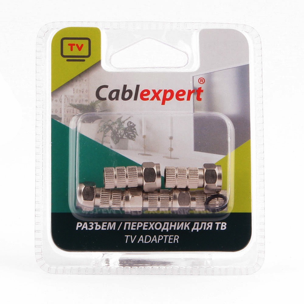 Разъем антенный F-типа Cablexpert SPL6-02