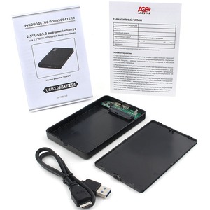 USB 3.0 Внешний корпус 2.5 AgeStar 3UB2P2 (BLACK)