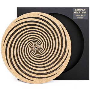 Мат для виниловых пластинок Simply Analog (SACS003) Cork Slip Mat Vertigo