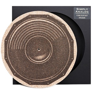 Мат для виниловых пластинок Simply Analog (SACS004) Cork Slip Mat Speaker