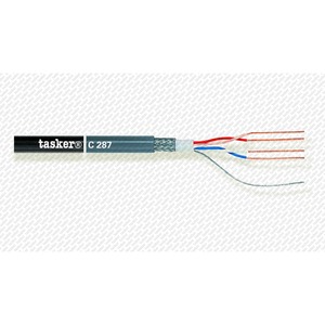 Отрезок аудио кабеля Tasker (арт. 6446) C287 Black 3.7m