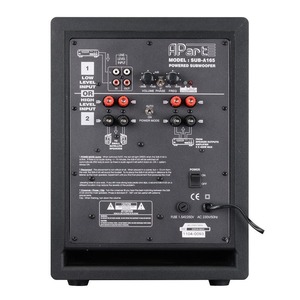 Сабвуфер концертный Apart SUBA165-BL