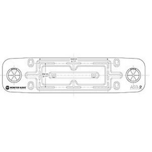 Кронштейн для колонок Monitor Audio Airstream Soundbar 2 bracket