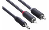 Кабель аудио Jack - RCA Greenconnect GCR-51722 0.5m