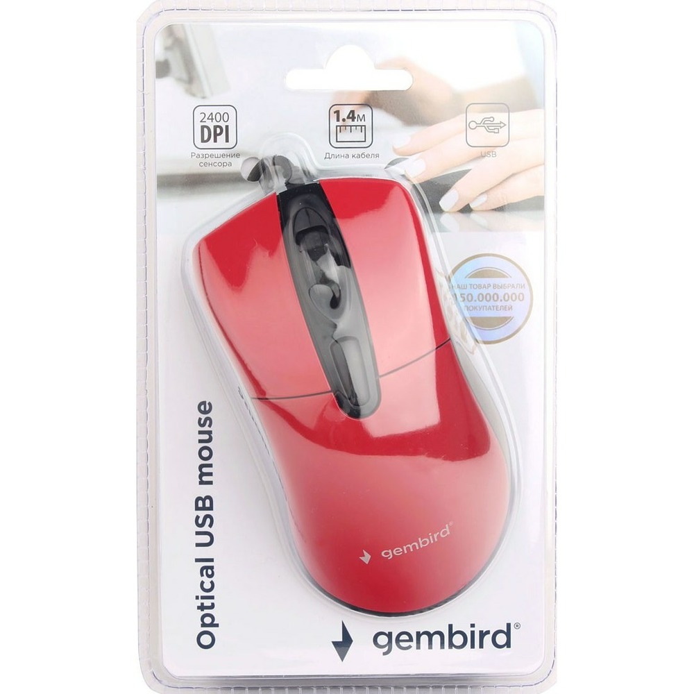 Мышь Gembird MOP-415-R