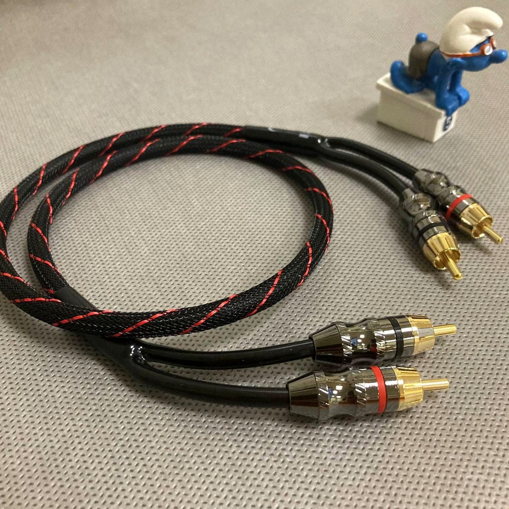 Кабель аудио RCA - RCA DYNAVOX Perfect Sound Stereo Cable (207376) 1.0m
