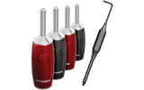 Разъем Акустический Audioquest SureGrip507 Banana Silver (Set 4)