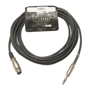 Кабель аудио Jack - XLR Invotone ACM1005FS/BK 5.0m