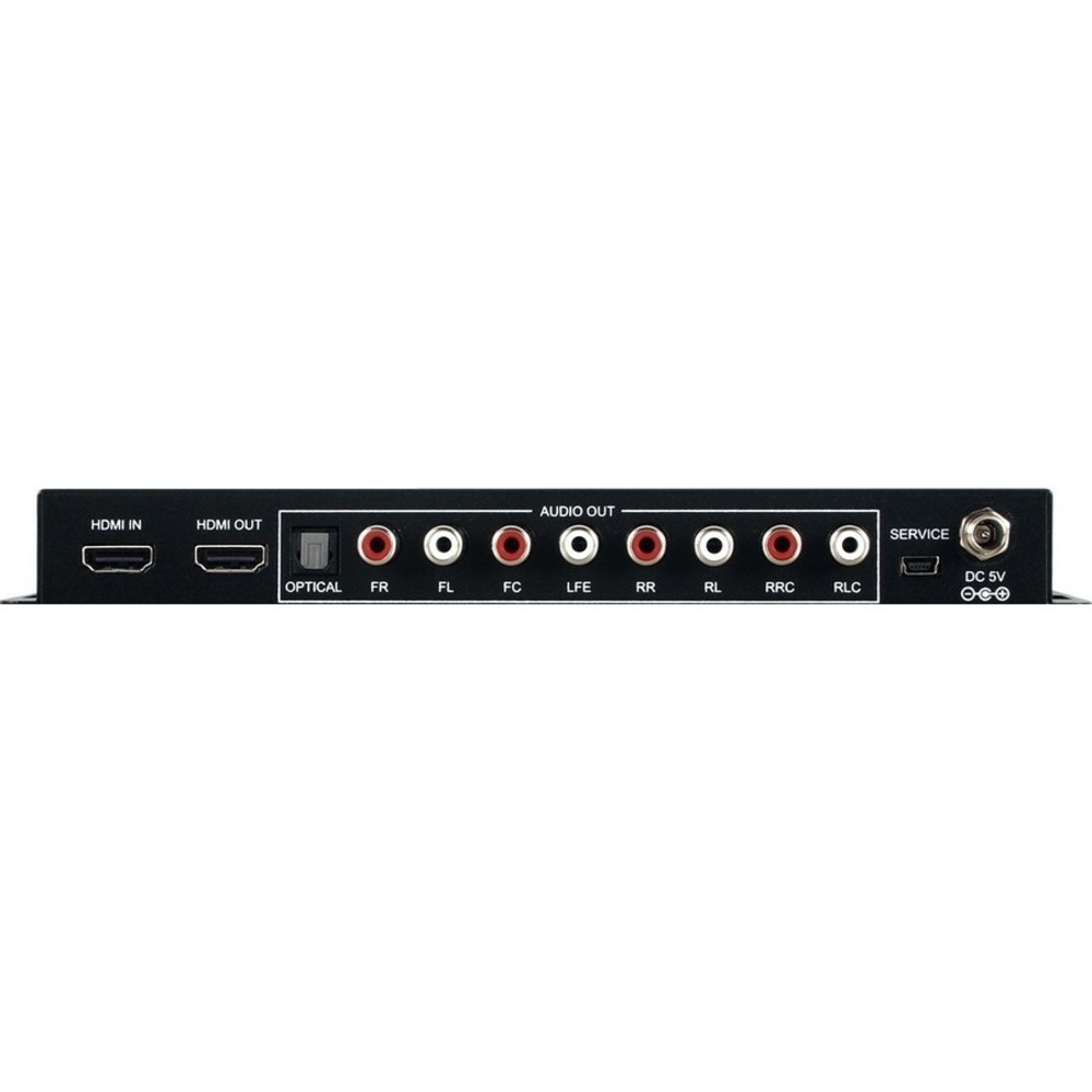 Деэмбеддер многоканального аудиосигнала (8хRCA) и цифрового аудио S/PDIF (TOSLINK) из HDMI Cypress CPLUS-V11PE8