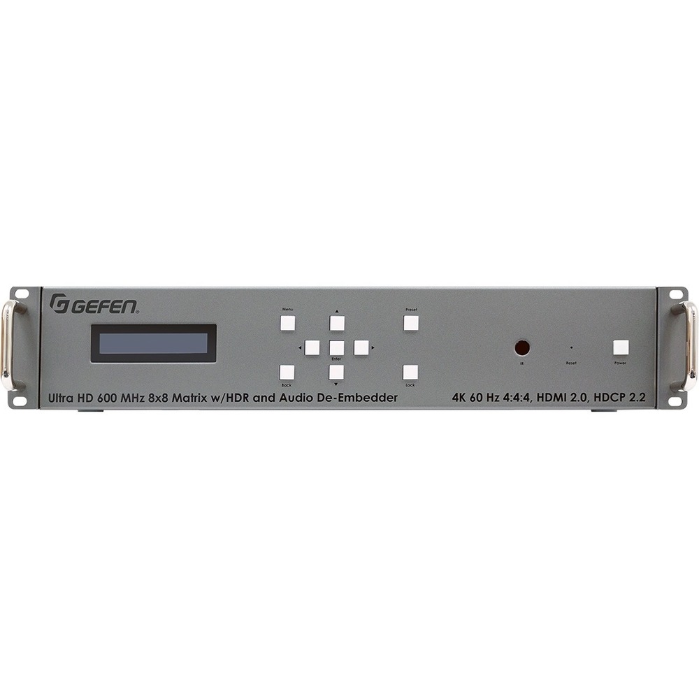 Матричный коммутатор 8х8 HDMI 2.0 Gefen EXT-UHD600A-88
