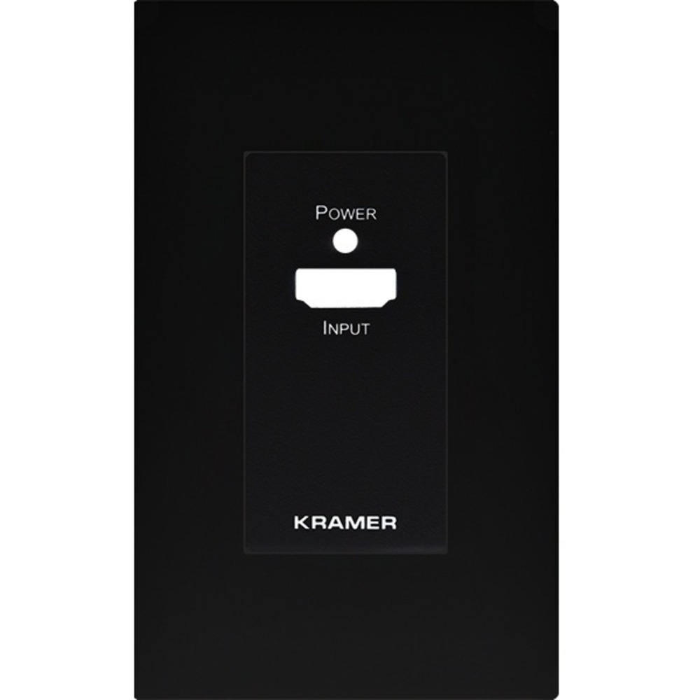 Усилитель-эквалайзер HDMI 2.0 4K Kramer WP-3H2/EU-PANEL(B)