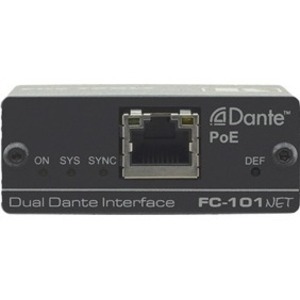 Двухканальный декодер аудиосигнала из интерфейса Dante Kramer FC-101NET