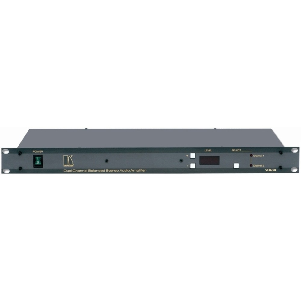 Двухканальный плавный регулятор громкости балансных звуковых стерео сигналов Kramer VA-4