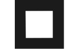 Рамка для одного модуля 45x45 мм Audac CF45S/B