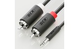 Кабель аудио Jack - RCA Greenconnect GCR-51724 2.0m