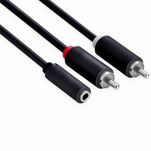 Переходник Jack - RCA Greenconnect GCR-51841 0.3m