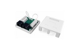 Розетка компьютерная RJ-45 Hyperline SB1-2-8P8C-C5e-WH