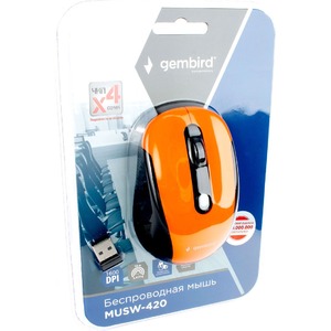 Мышь беспроводная Gembird MUSW-420-3