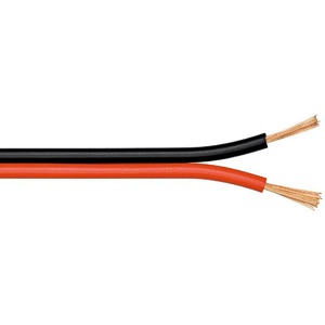 Кабель акустический на катушке Zenit Speaker Cable 1.5mm2 50m Black/Red (100112)