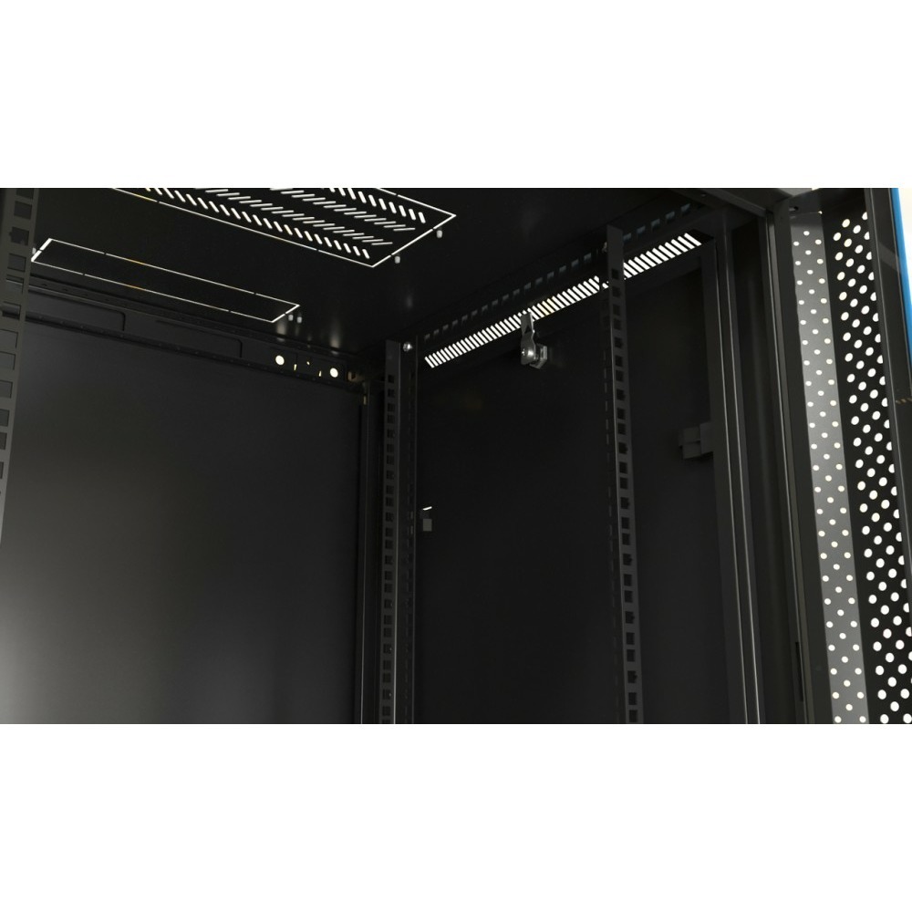 Шкаф настенный 19-дюймовый Hyperline TWB-0645-SR-RAL9004