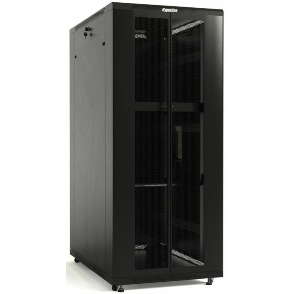Шкаф напольный 19-дюймовый Hyperline TTB-4282-DD-RAL9004
