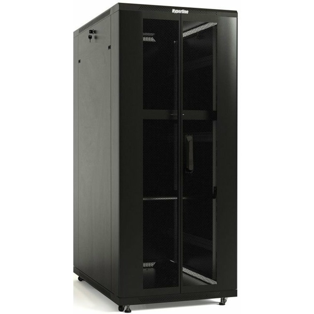 Шкаф напольный 19-дюймовый Hyperline TTB-2261-DD-RAL9004