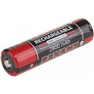 Аккумулятор с защитой Rexant 30-2030-05 Li-ion 2800 mAH 3.7 В 1 шт.
