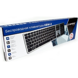 Клавиатура беспроводная Gembird KBW-3