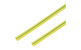 Термоусадочная трубка PROconnect 55-1407 14/7,0 мм, желто-зеленая, 1 метр