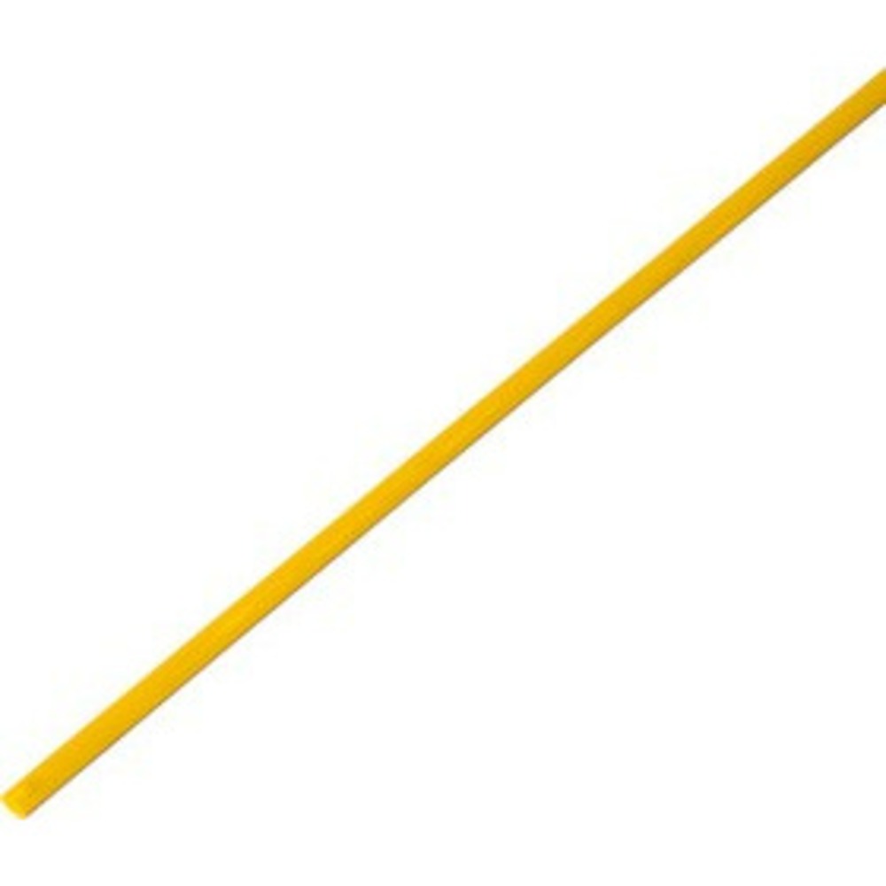 Термоусадочная трубка PROconnect 55-0402 4,0/2,0 мм, желтая, 1 метр