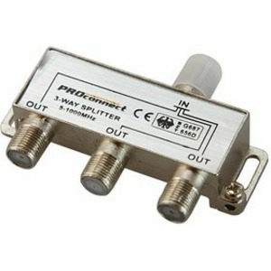 Делитель ТВ PROconnect 05-6022 ТВ х 3 под F разъём 5-1000 МГц