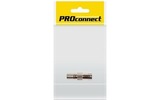 Разъем антенный PROconnect 05-4306-7 (гнездо-TV никель под обжим), (1шт.)