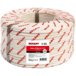 Кабель сигнальный Rexant 01-4836 KСВВнг(А)-LSLTx 1x2х0,4 мм, бухта 500м