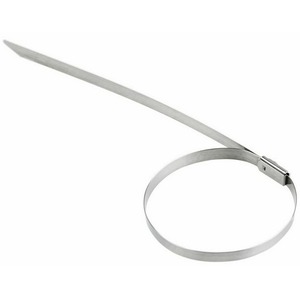 Хомут-стяжка стальная Rexant 07-0210-10 200x7,9 мм, упаковка 10 шт.