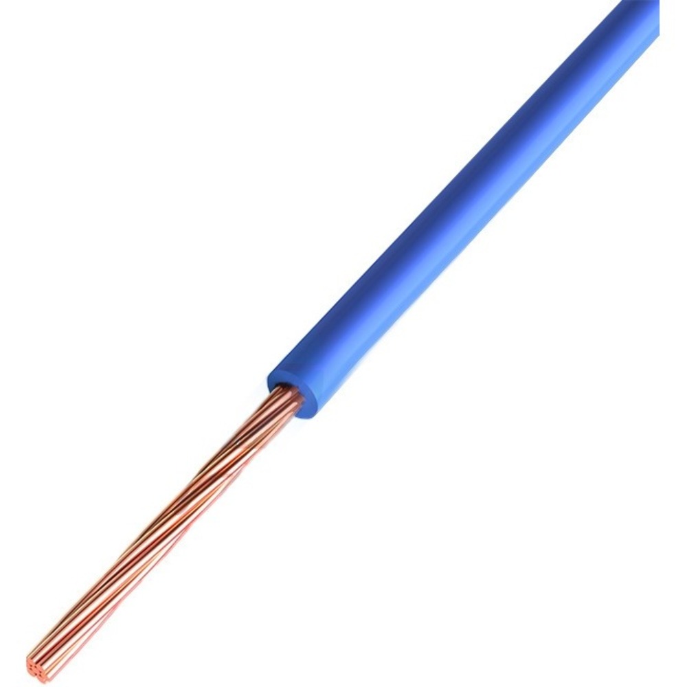 Провод ПГВА Rexant 01-6515 1х0.50 мм, синий, бухта 100 м