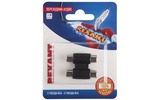 Переходник аудио Rexant 06-0165-A (2 гнезда RCA - 2 гнезда RCA) бинокль (1шт.)