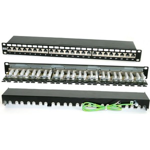 Патч-панель 19 Hyperline PP2-19-24-8P8C-C6A-SH-110D