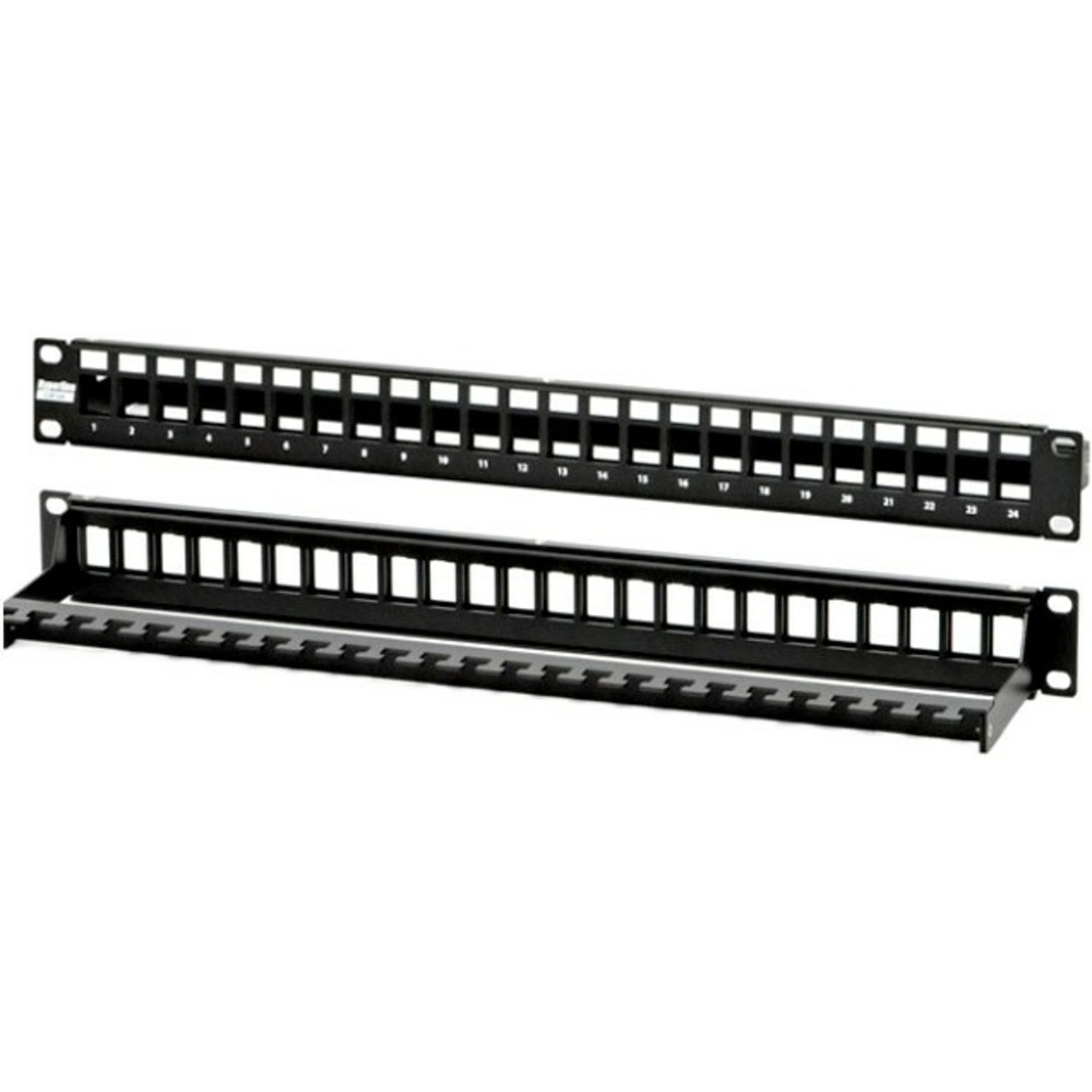 Модульная патч-панель 19 Hyperline PPBL3-19-24-1U-ML-RM