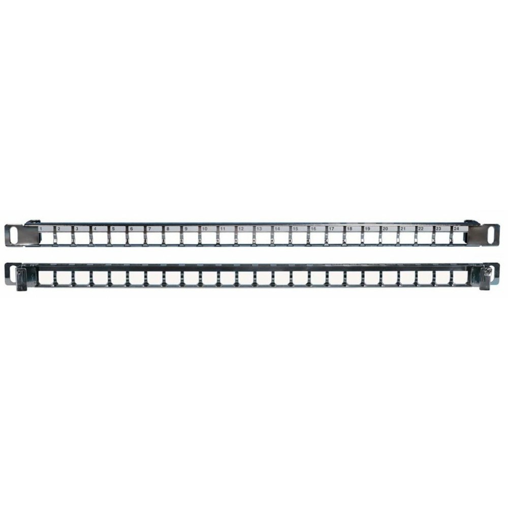 Модульная патч-панель 19 Hyperline PPBLHD-19-24S-SH-RM