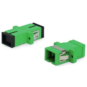 Оптический проходной адаптер SC-SC Hyperline FA-P11Z-SC/SC-N/BK-GN