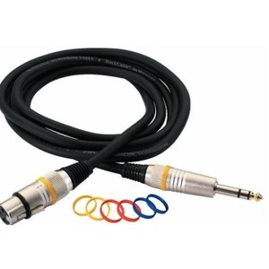Кабель аудио Jack - XLR RockCable RCL30386 D6 M BA 6.0m