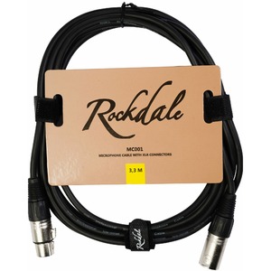 Кабель аудио XLR - XLR Rockdale MC001.10 3.3m